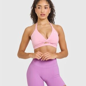 Oner active unified twist Sports Bra petal pink